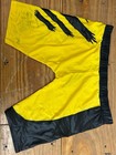 Black Tigers Pro Wrestling Gear Yellow   Black Biker Tights Not Ring Worn Wwe