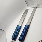 2-hunt Wilde Big Stainless Steel Pry Bar And Smaller Aluminum Retro Blue Handle