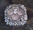 Vintage Rhinestone And Pearl   4 Lipstick Holder