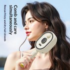 Electric Massage Hair Brush Mist Spray Comb Detangling Scalp Massager