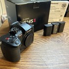 Mint Panasonic Lumix Gh5 Ii 20 3mp Mirrorless Camera - Black  shutter 120 