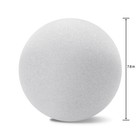 Floracraft Craftfom Crafting Foam Ball 7 6 Inch White 80460