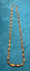 Vintage Amber Egg Yolk Necklace 19 5grams 26   