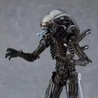 Aliens Warrior Alien Vs Predator Avp Black 7  Action Figure 1 12 Series 7