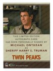 2019 Twin Peaks Archives Inscription Autograph Michael Ontkean  harmony 