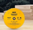 12 Inch 96 Teeth Circular Saw Blade Miter Saw Blade Woodworking Carbide Cutting