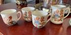 Vintage Victorian 8 Pc Children Playing  Porcelain Child s Tea Set