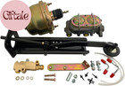 7 Inch Dual Power Brake Booster Kit 1 Inch Bore Gm Master Cylinder Pv4 Valve