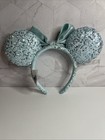 Disney Parks Blue Frozen Arendelle Aqua Minnie Ears Mickey Mouse Headband