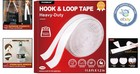 Industrial Strength Hook   Loop Fasteners  11 5ft - Secure Mounting Solution