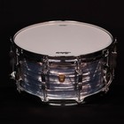Ludwig 6 5  X 14  Classic Maple Snare Drum  Sky Blue Pearl