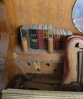 Antique Miniature Wooden Parlor Pump Organ Music Box Princess Folk Art 