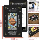 Classic Tarot Cards For Beginners - 78 Card Set  Learning Tarot Deck With Meanin
