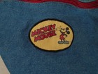 Vintage Disney Mickey Mouse Classic Denim Expandable Zip Duffel Bag Tote Duffle