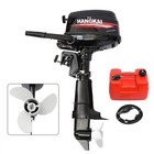 Hangkai 6-12 hp Outboard Motor 2 4 Stroke Fishing Boat Engine Water air Cooling