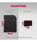 Gigastone 128gb X2 Sd Card Memory Card For Cameras Full Hd Video Sdxc U1 Class10