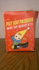 Vintage Pixy Boot Pin Cushion In Original Box W  Tape Measure In Toe Boot    Z32