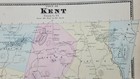 Kent  Putnam County  New York  Vintage Map  1867  Great Detail