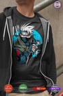 Kakashi Shirt Naruto Shippuden Sasuke Itachi Anime Unisex Tee T-shirt All Size