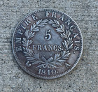 Coin 5 Francs 1810 France 
