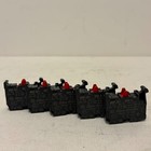 New  Lot Of 5 Allen Bradley 800f-x01 Ser A Contact 1 Nc  10 Amp 22 5mm Usa Stock