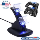 For Ps4 Playstation4 Controller Dual Usb Charging Docks Fast Charging Charger