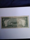 1953 A  5 Five Dollar Silver Cert Xf Priest anderson Sigs Blue Seal No Motto Xf