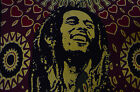 Bob Marley One Love Tapestry Wall Hanging Throw Poster Flag Cotton Textile 40 30