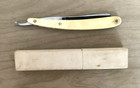 Vintage Saba 87 6 8 Straight Razor Gebr Korte Solingen Germany Original Box