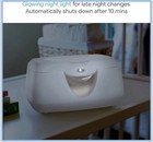Munchkin Warm Glow Baby Wipe Warmer White Holds Up To 100 Wipes Brand New