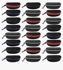 1-pack Eye Glasses Case Box Sunglasses Protector Hard Zipper Belt Clip Portable