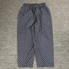 Vintage Laura Ashley Pants Women Large Blue Floral Patch Pockets Barrel Crop Uk