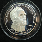 1971 Republic Of Panama Twenty 20 Balboas Silver Proof Coin Original Package