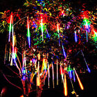 192 288 Led Meteor Shower Lights Fairy String Light Falling Rain Tree Xmas Party