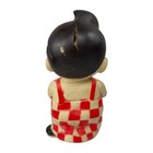 Vintage Bob s Vinyl Coin Bank Restaurant Advertising Figure - As Is