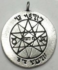 Witch s Theban  witch s Script  Spell Amulet Talisman Pendant 