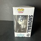 Snowball  178 - La Comic Con Exclusive- Flocked Funko Pop  Rick And Morty  b206 