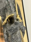 Michael Ricker Pewter Sculpture Signed  Numbered Jousting Knights Rare  read 