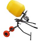3 5 Cu ft Electric Cement Mixer Concrete Mortar Stucco Polythene Drum 110v