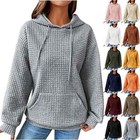 Hoodie Sweatshirt Jacket Sweater Women s Pullover Winter Warm Pockets  20  Off 