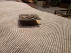 Trench Art Antique Brass Finish Matchbox Holders W nautical Ship s Wheel Emblem