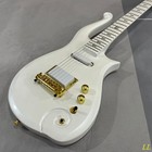 Us Super Rare Prince Cloud Sparkling Pearls Electric Guitar Mahogany Body White