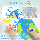Tempera Paint Sticks For Kids  Quick Drying  12 Colors