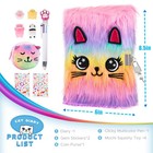 Cat Diary With Lock And Keys For Girls plush Secret Journal For Kids With 160   
