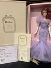  Silkstone Lavender Luxe Red Haired Barbie Doll With Taffeta Organza Gown