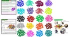 100pcs Cat Nail Caps Small Size With Adhesive   Applicators  Colorful  Comfor   