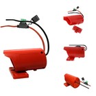 2pack Power Wheel Adapter For Milwaukee M12 Battery W  Switch Fuse wire Terminal