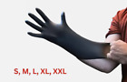 Black Nitrile Gloves Powder Free Black Disposable 3 Mil