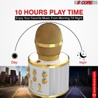 5 Core Microphone Wireless Karaoke Mic With Speaker Portable Bluetooth Microfono