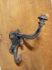 Antique Cast Iron Hook Coat   Hat 5  Victorian 19th Century Primitive Hardware